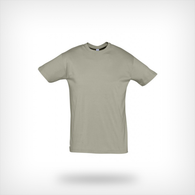 Unisex t-shirt khaki