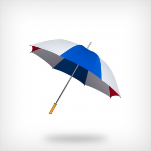 Promotionele paraplu rood-wit-blauw